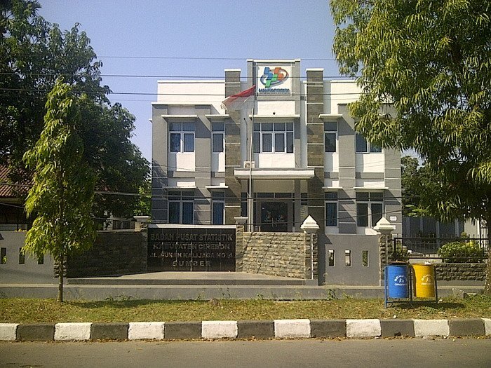 Foto arsip kantor BPS Kabupaten Cirebon pada 2015, bukan kantor Ponorogo atau pengumuman Oktober 2026.