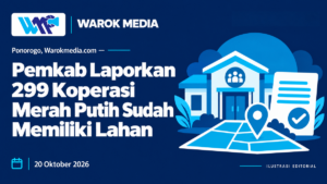 Pemkab Laporkan 299 Koperasi Merah Putih Sudah Memiliki Lahan