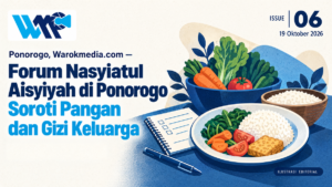Forum Nasyiatul Aisyiyah di Ponorogo Soroti Pangan dan Gizi Keluarga