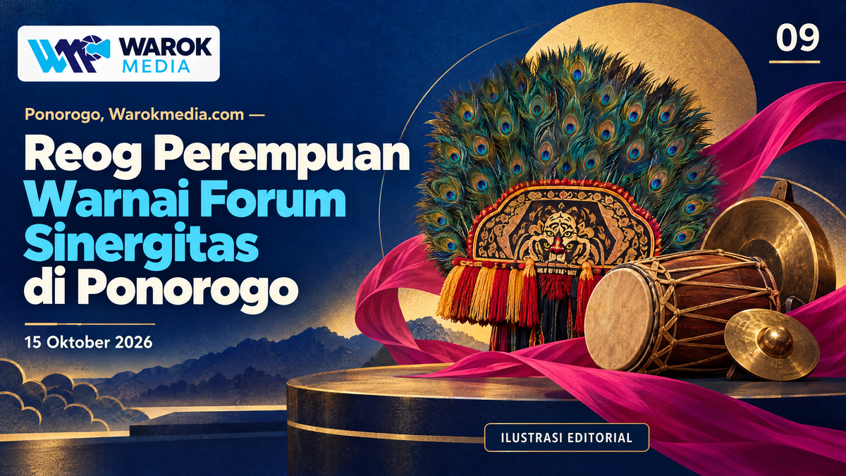 Reog Perempuan Warnai Forum Sinergitas di Ponorogo
