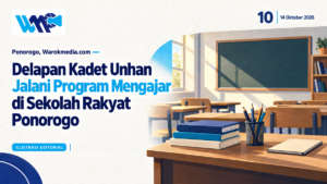 Delapan Kadet Unhan Jalani Program Mengajar di Sekolah Rakyat Ponorogo