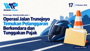 Operasi Jalan Trunojoyo Temukan Pelanggaran Berkendara dan Tunggakan Pajak